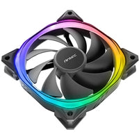 Antec Fusion 120mm ARGB PWM Fan - Hydraulic Bearing, 2000RPM, Black Antec Fusion 120mm ARGB PWM Fan - Hydraulic Bearing, 2000RPM, Black